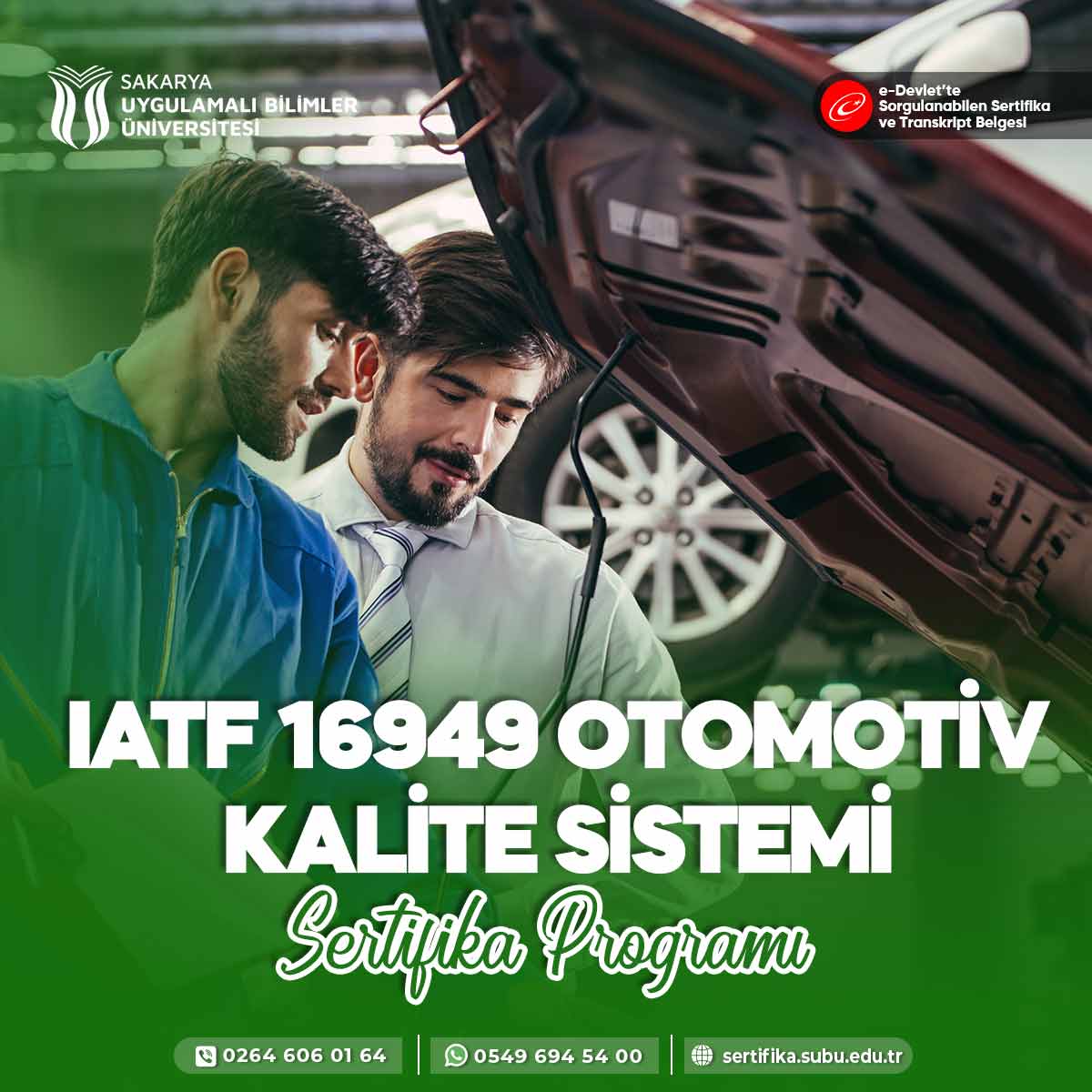 IATF 16949 Otomotiv Kalite Sistemi Sertifikası