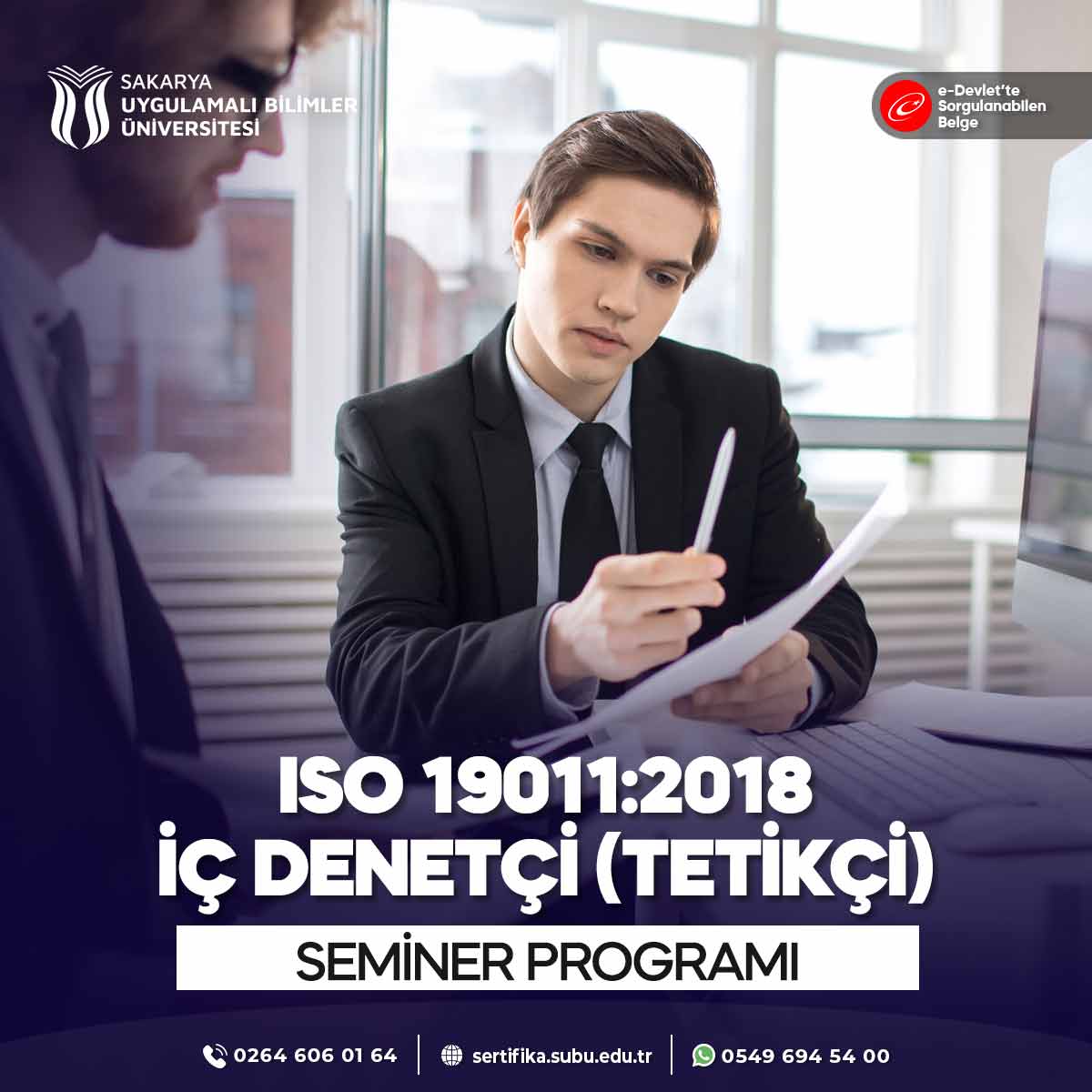 ISO 19011:2018 İç Denetçi - Tetkikçi Semineri