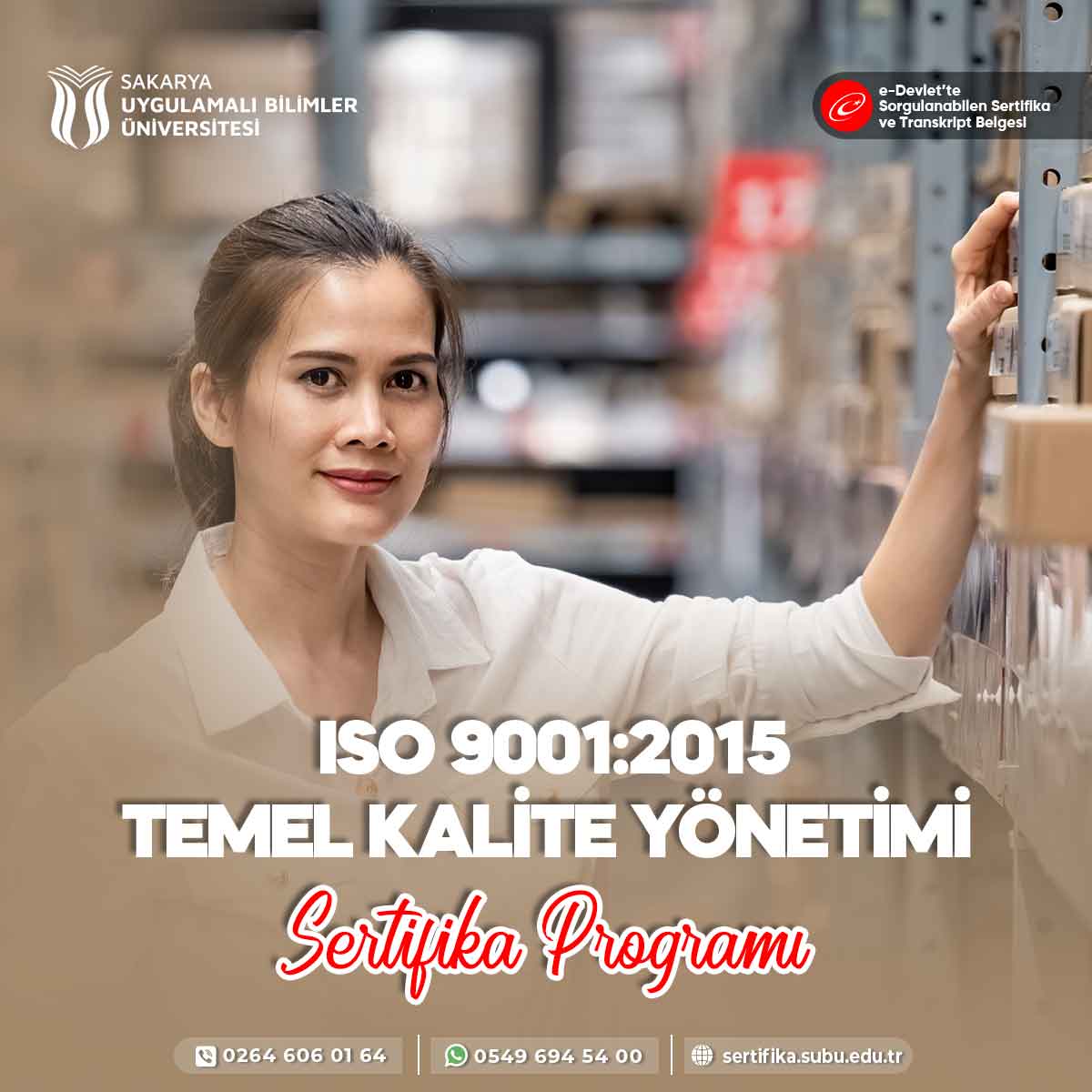 ISO 9001:2015 Temel Kalite Yönetimi Sertifikası