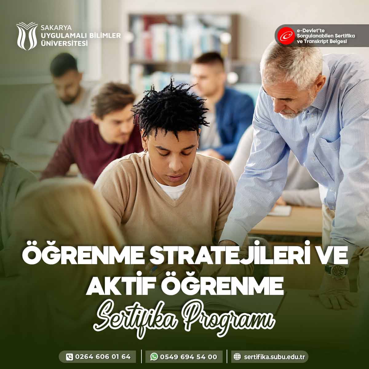 Öğrenme Stratejileri ve Aktif Öğrenme Sertifika Programı