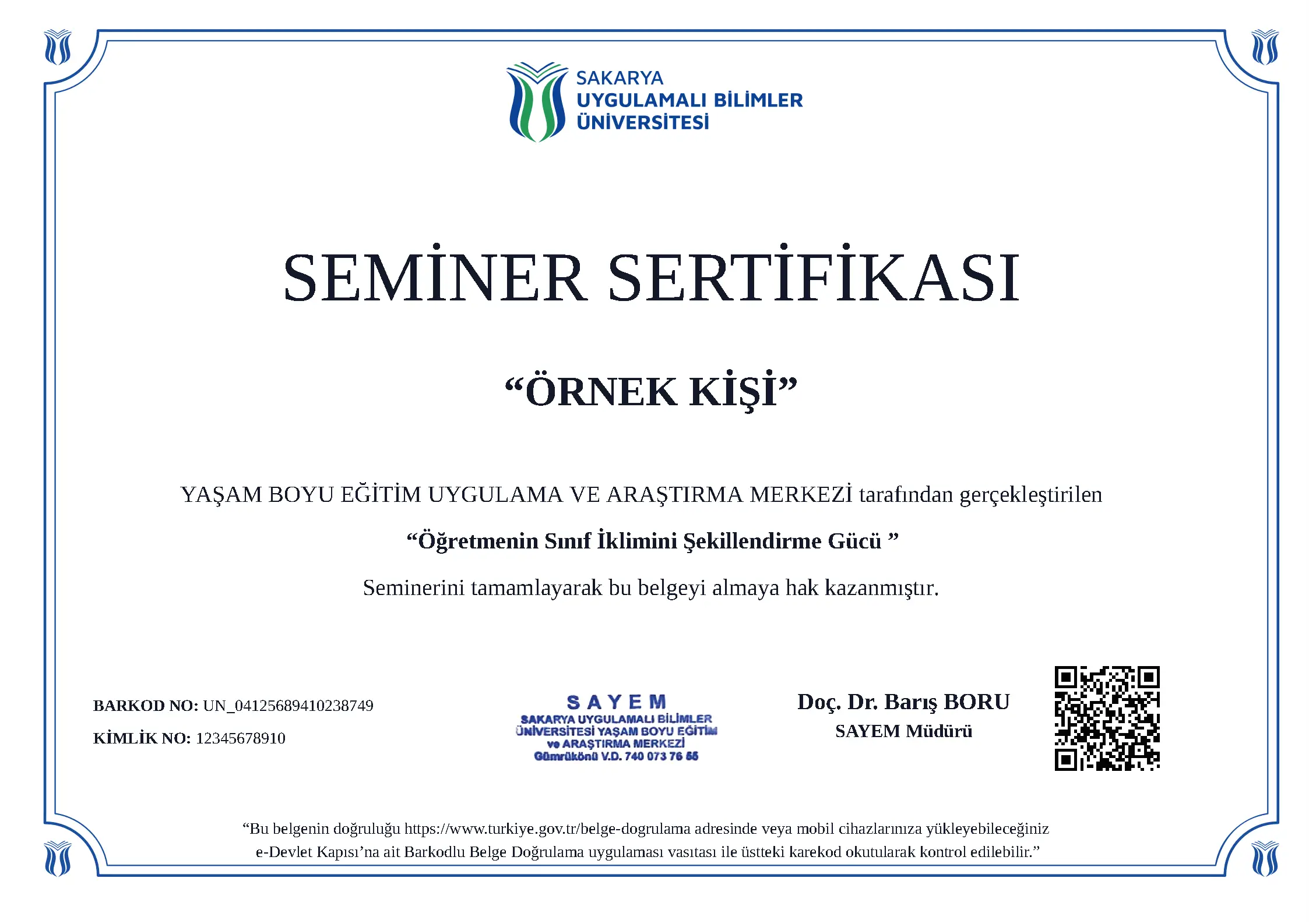 Öğretmenin Sınıf İklimini Şekillendirme Gücü