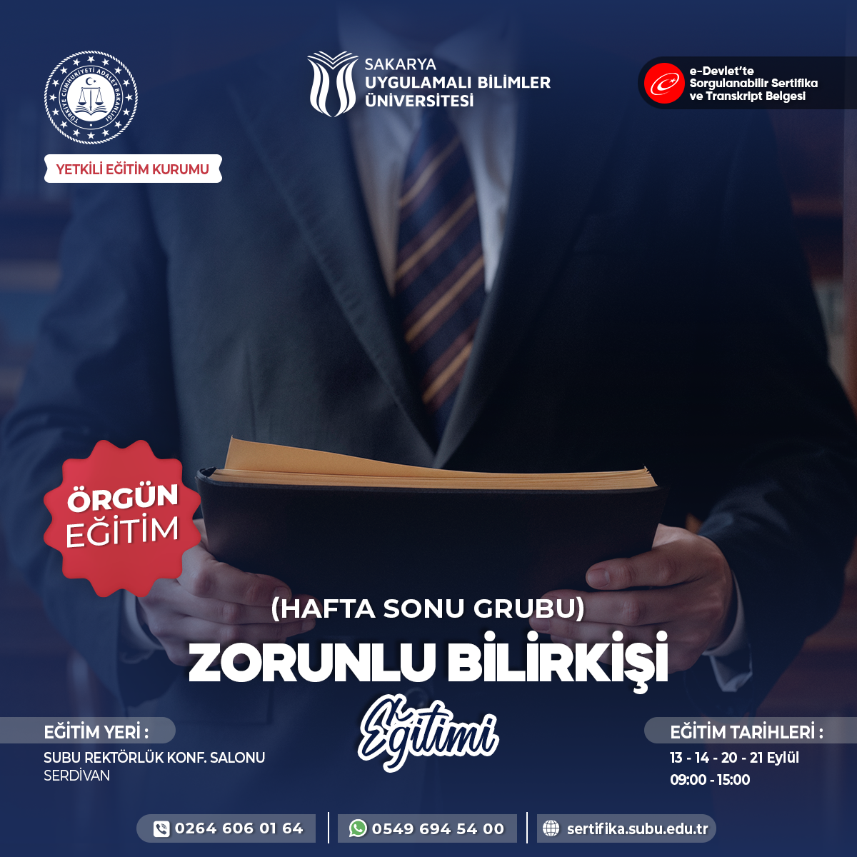 Sakarya Bilirkişi Eğitimi 2025