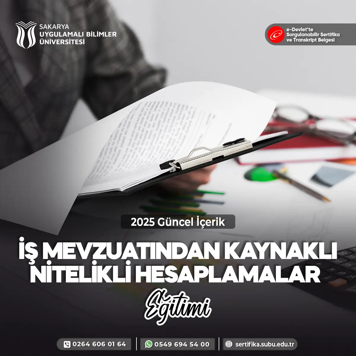 İş Mevzuatından Kaynaklı Nitelikli Hesaplamalar Sertifikası