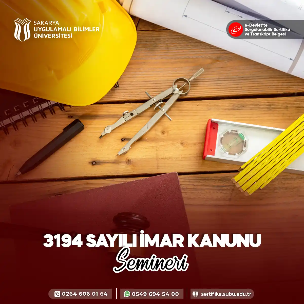 3194 Sayılı İmar Kanunu Semineri