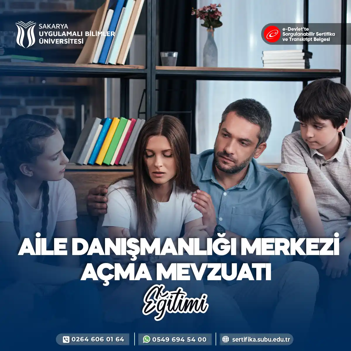 Aile Danışmanlığı Merkezi Açma Mevzuatı Eğitimi Sertifika Programı