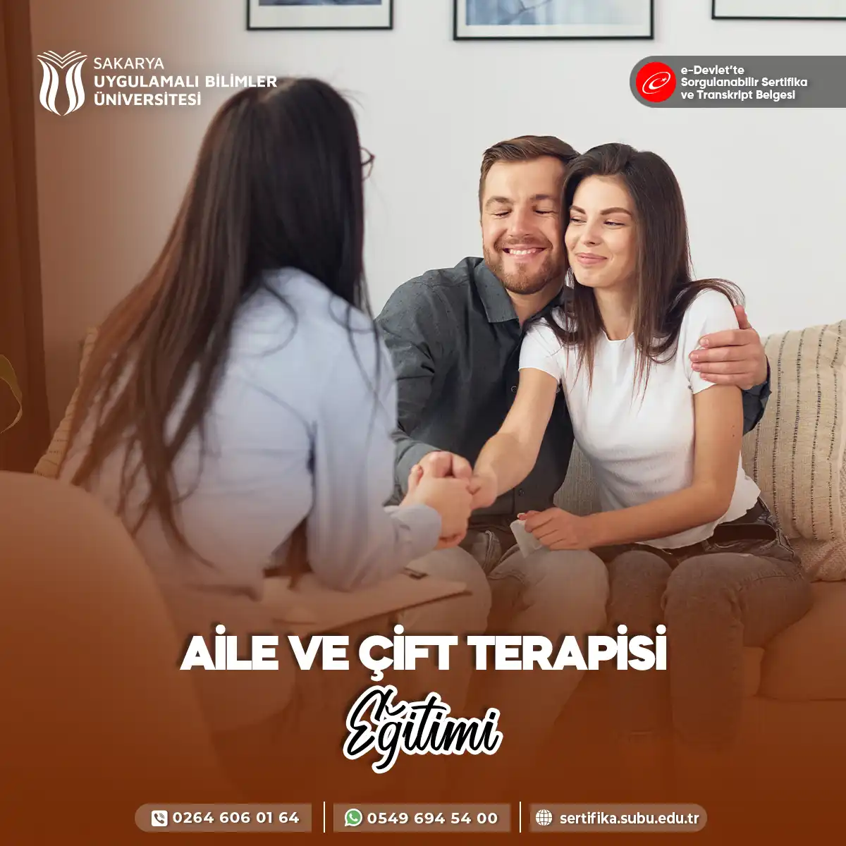 Aile ve Çift Terapisi Sertifika Programı