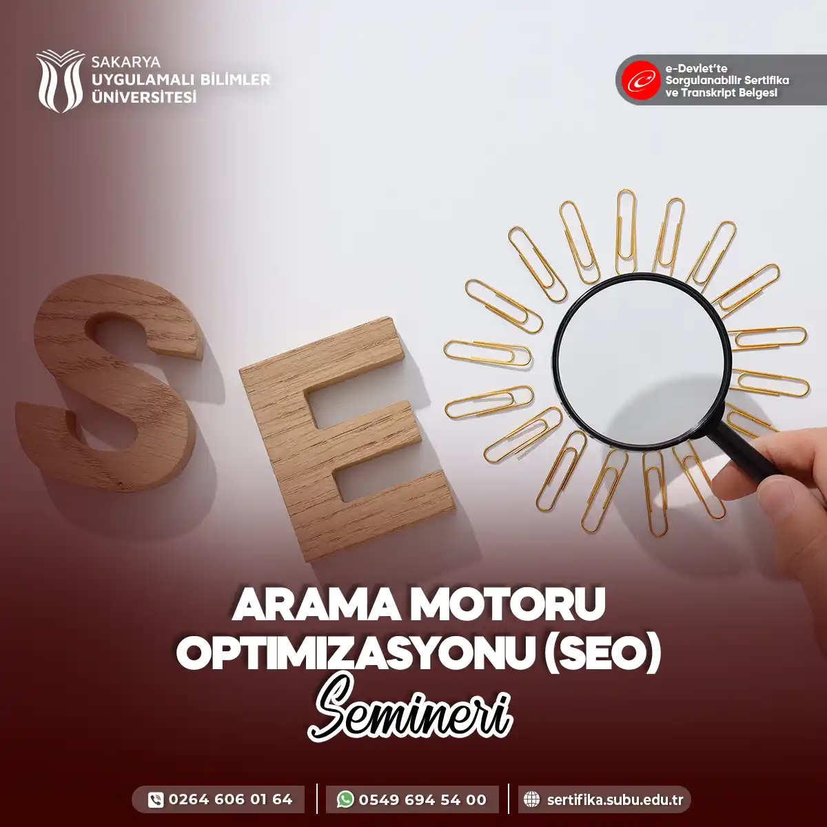 Arama Motoru Optimizasyonu (SEO) Semineri