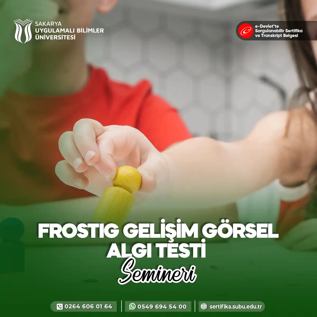 Frostig Gelişim Görsel Algı Testi Semineri