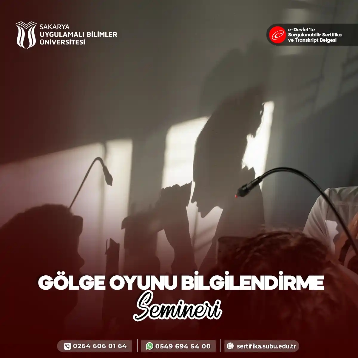 Gölge Oyunu Bilgilendirme Semineri