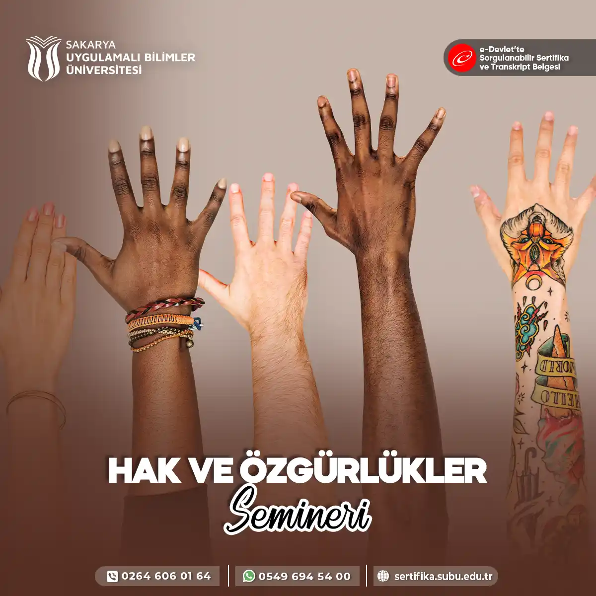 Hak ve Özgürlükler Semineri