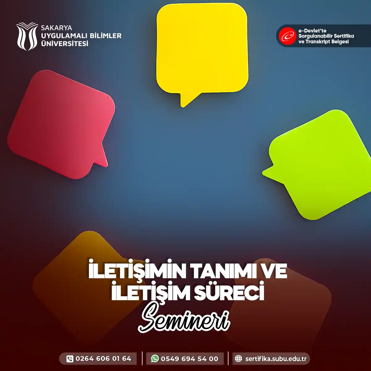 İletişimin Tanımı ve İletişim Süreci Semineri