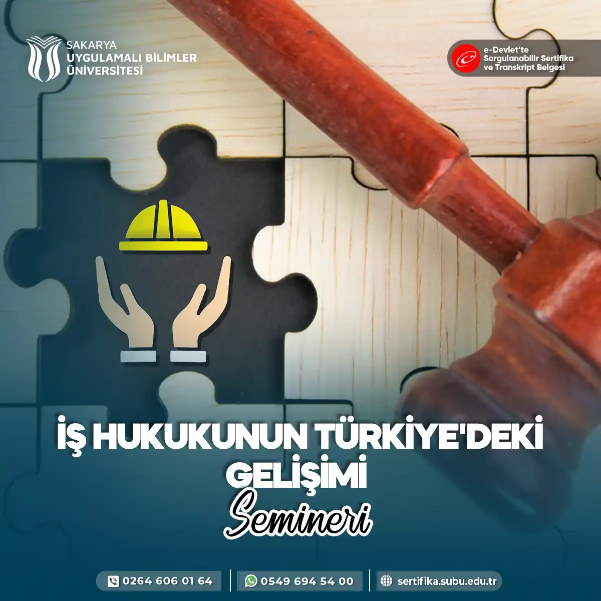 İş Hukukunun Türkiye'deki Gelişimi Semineri