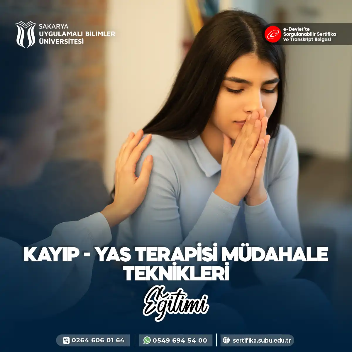 Kayıp - Yas Terapisi Müdahale Teknikleri Uygulayıcı Eğitimi (CANLI)