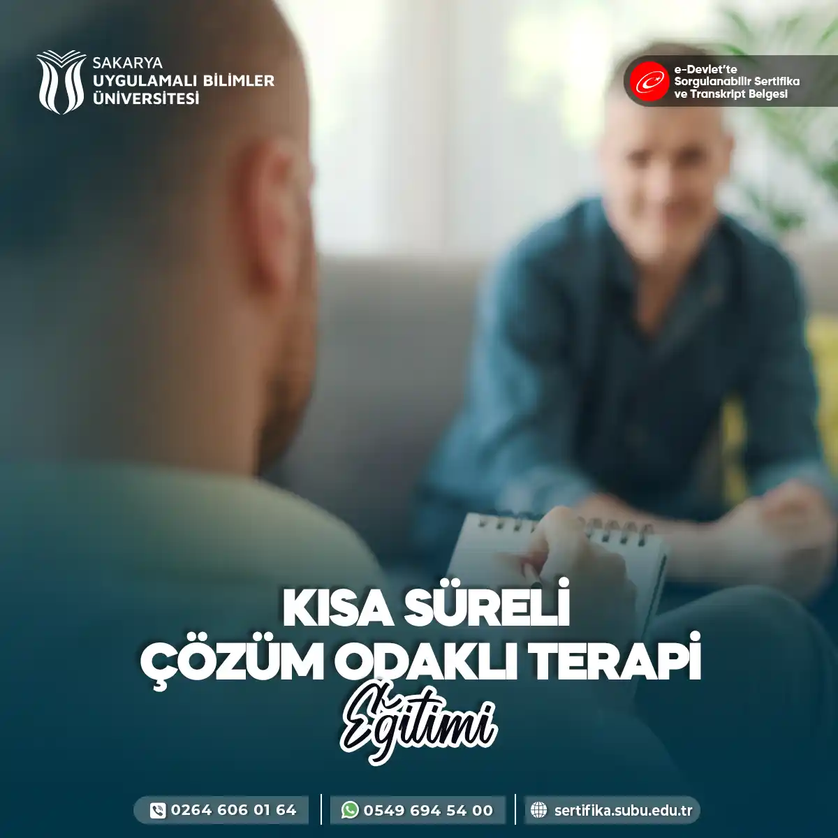 Kısa Süreli Çözüm Odaklı Terapi Eğitimi Sertifika Programı