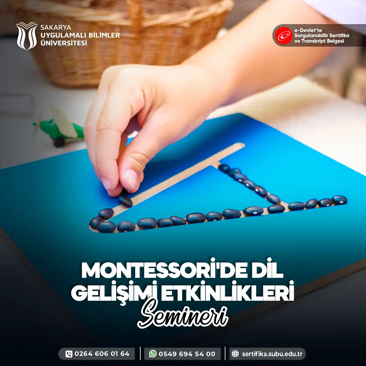 Montessori'de Dil Gelişimi Etkinlikleri Semineri