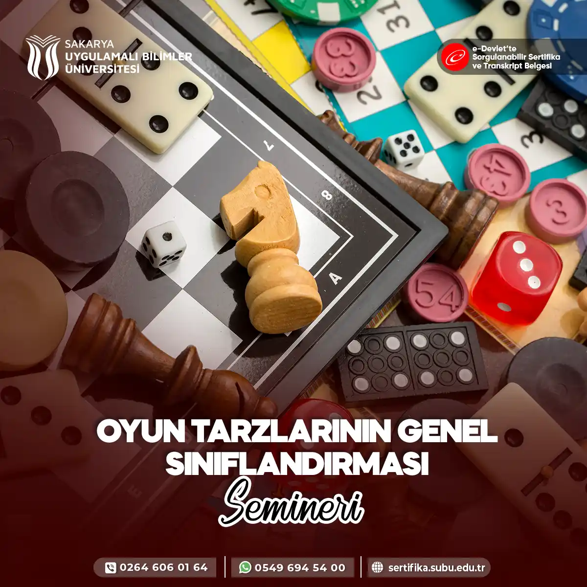 Oyun Tarzlarının Genel Sınıflandırması Semineri