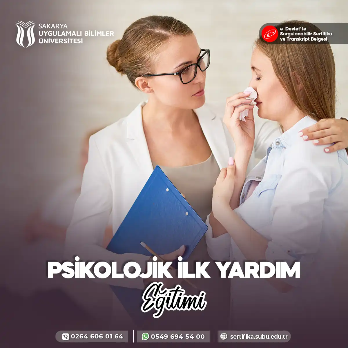 Psikolojik ilk Yardım Eğitimi Sertifika Programı