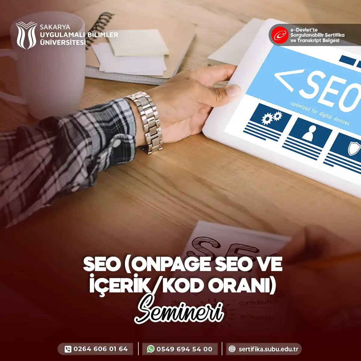 SEO (Onpage SEO ve İçerik/Kod Oranı) Semineri
