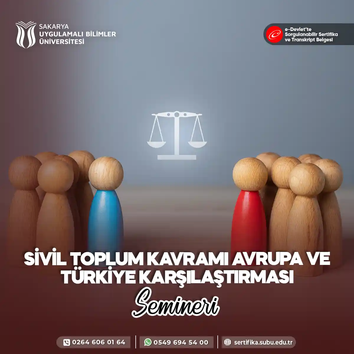 Sivil Toplum Kavramı Avrupa ve Türkiye Karşılaştırması Semineri
