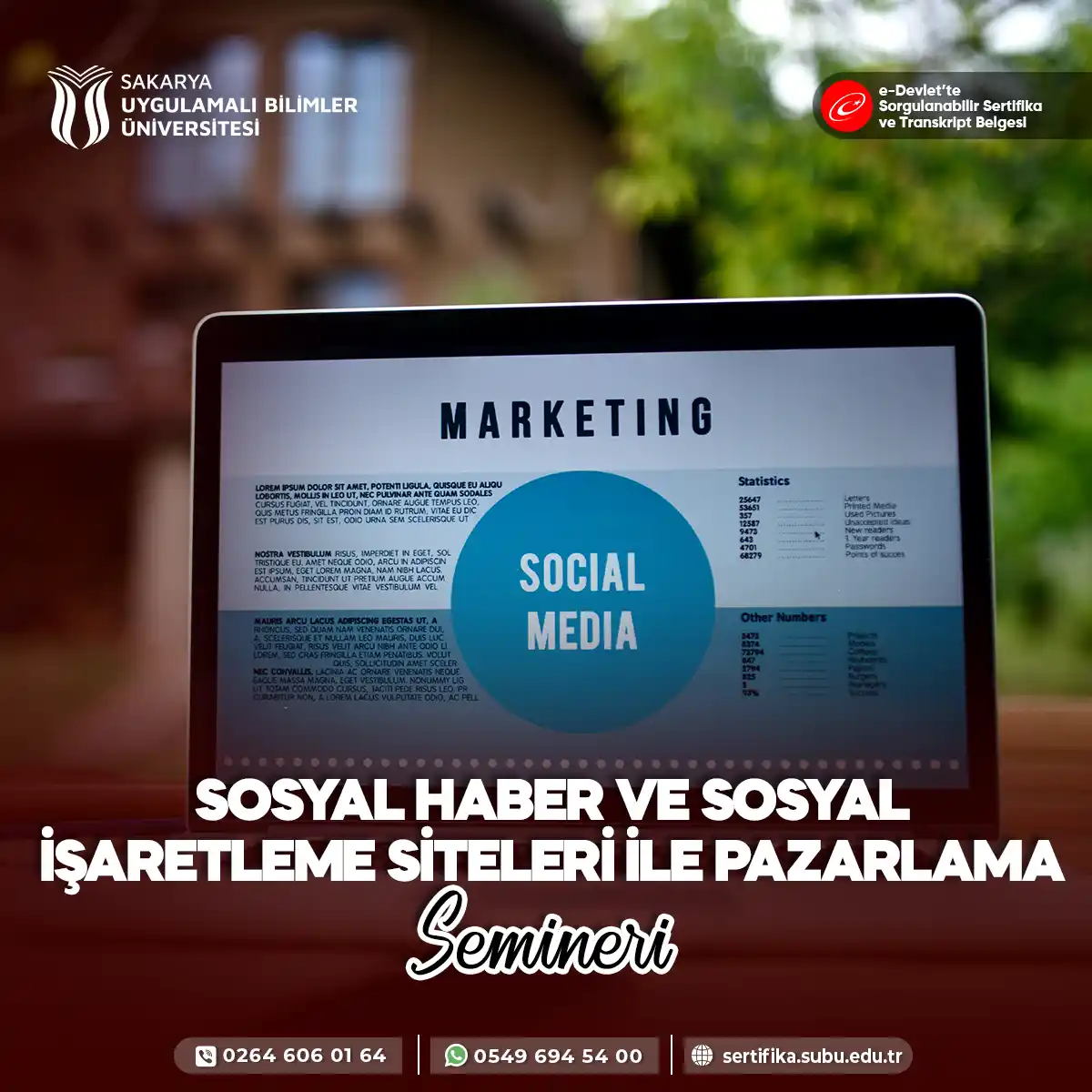 Sosyal Haber ve Sosyal İşaretleme Siteleri ile Pazarlama Semineri