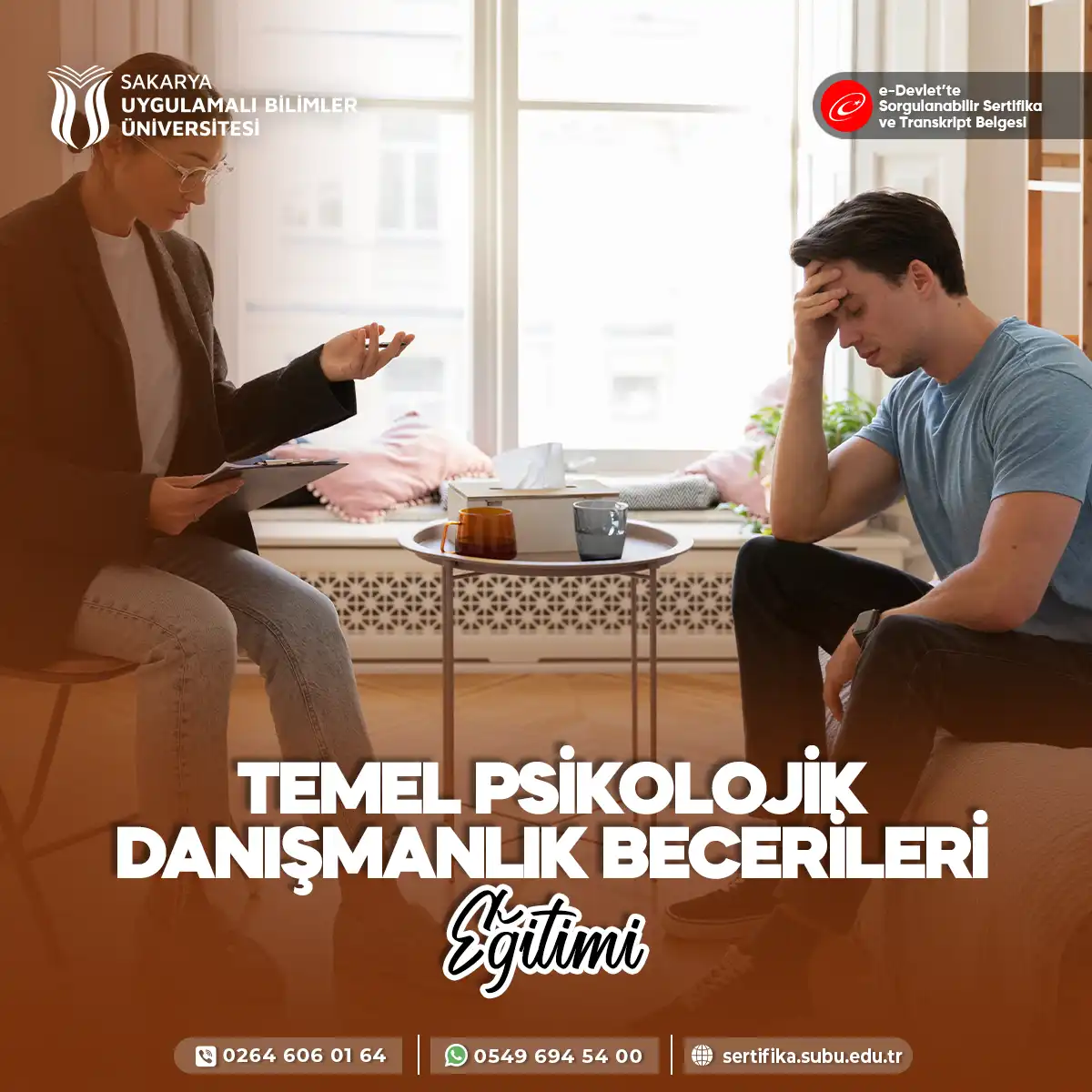 Temel Psikolojik Danışmanlık Becerileri Eğitimi Sertifika Programı