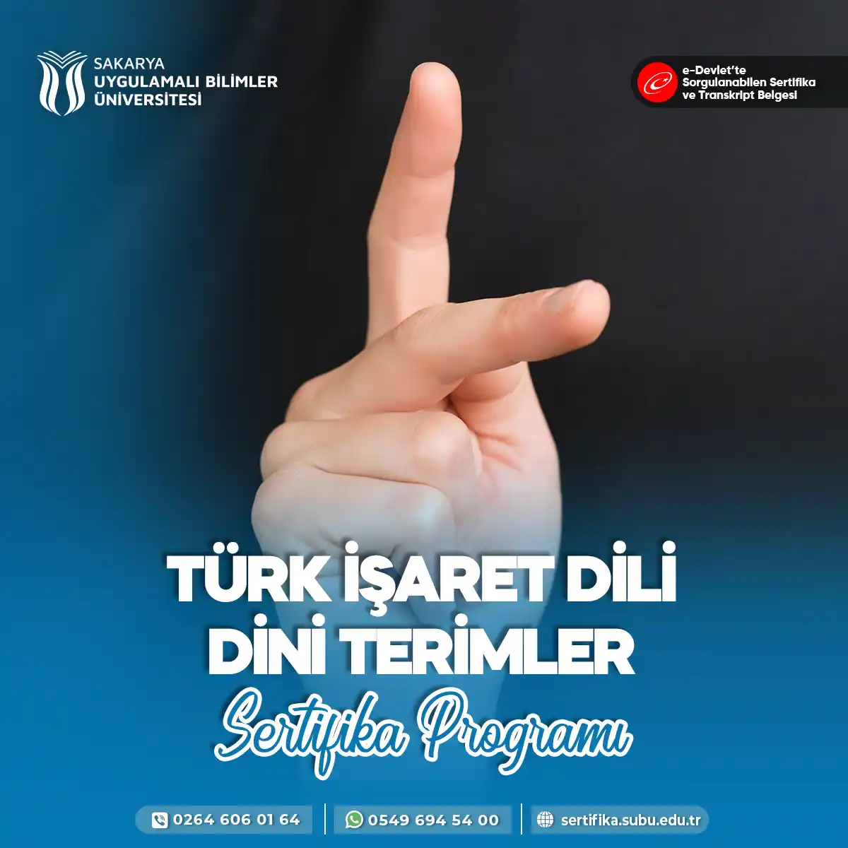 Türk İşaret Dili Dini Terimler Eğitimi Sertifika Programı