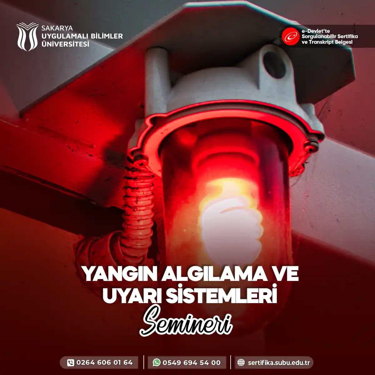 Yangın Algılama ve Uyarı Sistemleri Semineri