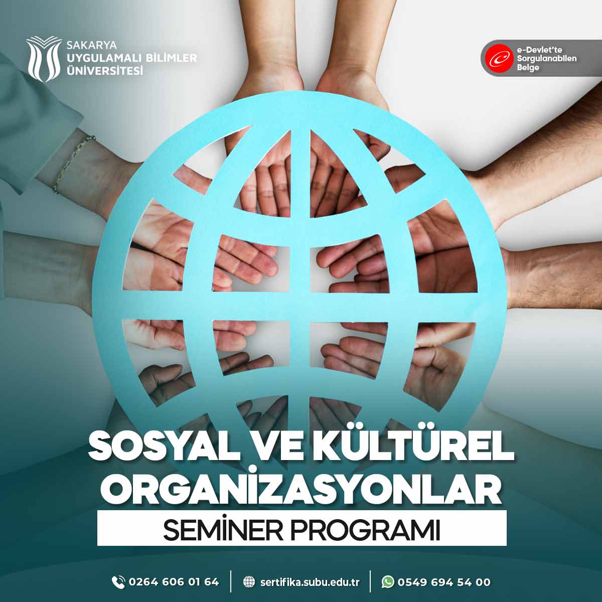Sosyal ve Kültürel Organizasyonlar Semineri