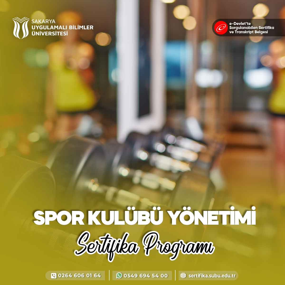 Spor Kulübü Yönetimi Sertifika Programı