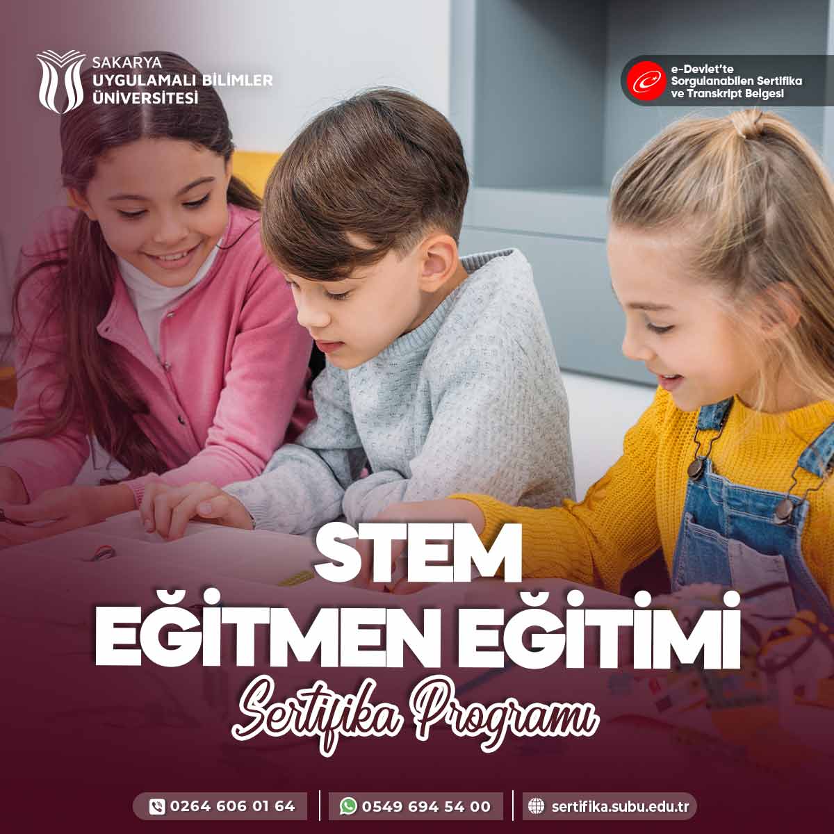 STEM Eğitmen Eğitimi Sertifika Programı