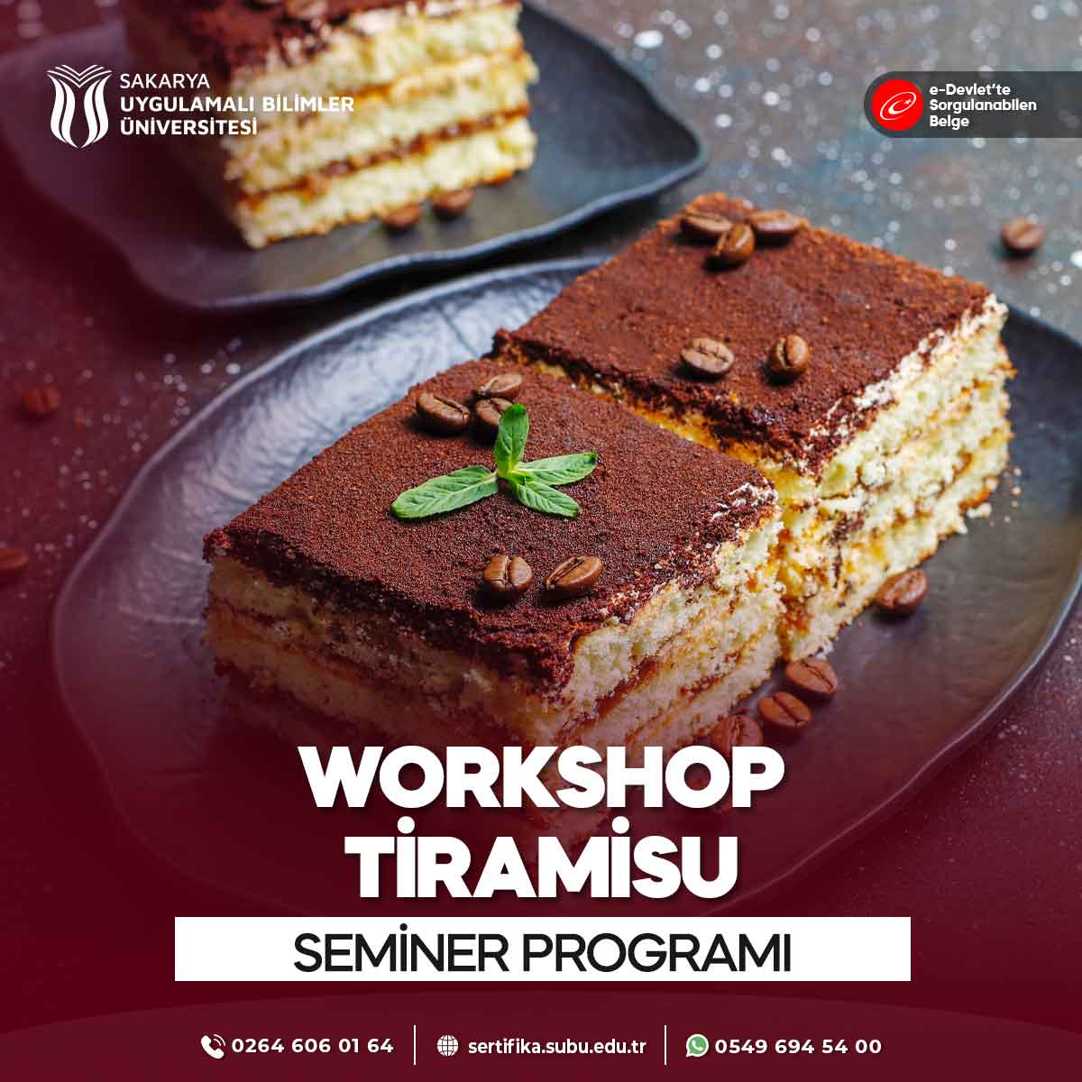 Workshop - Tiramisu Semineri