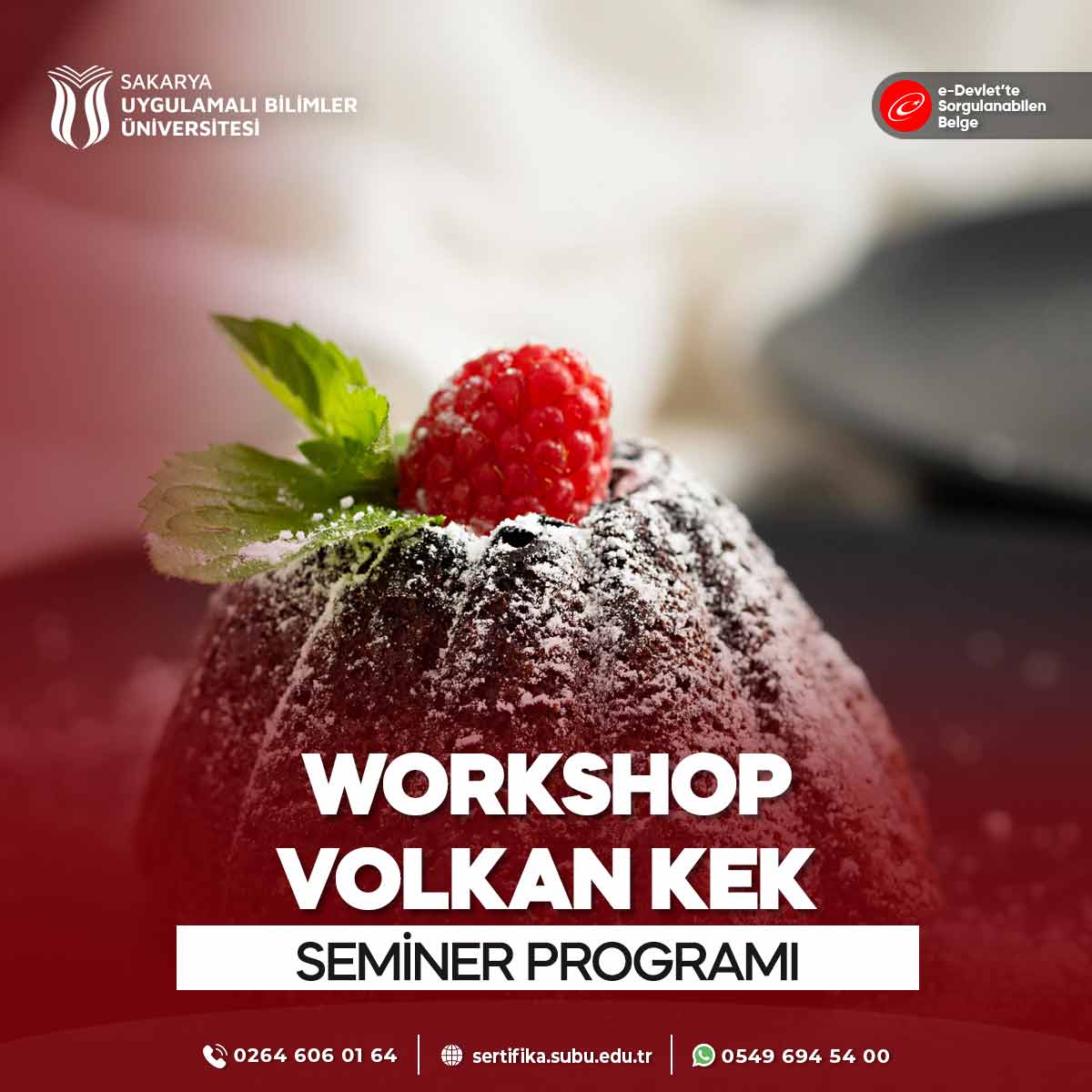 Workshop - Volkan Kek Semineri