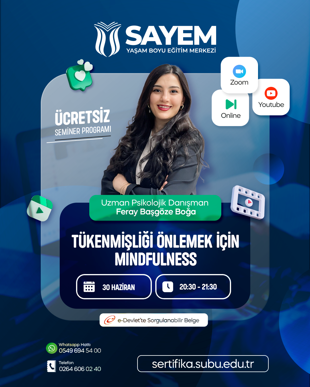 Tükenmişliği Önlemek İçin Mindfulness